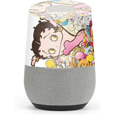 Betty Boop Hands Up Google Home Skin